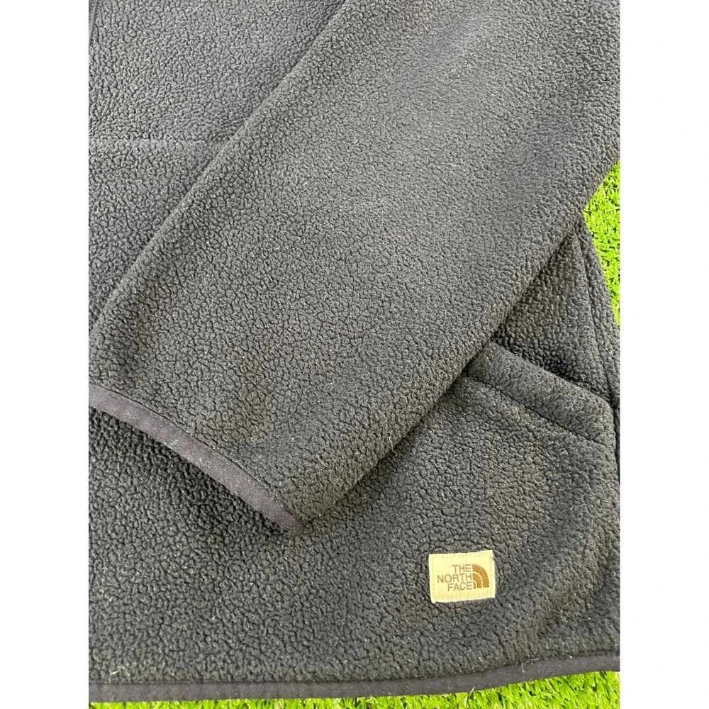 The North Face Mens‎ Campshire Sherpa Fleece Pullover Hoodie Blue Large NF0A33QV